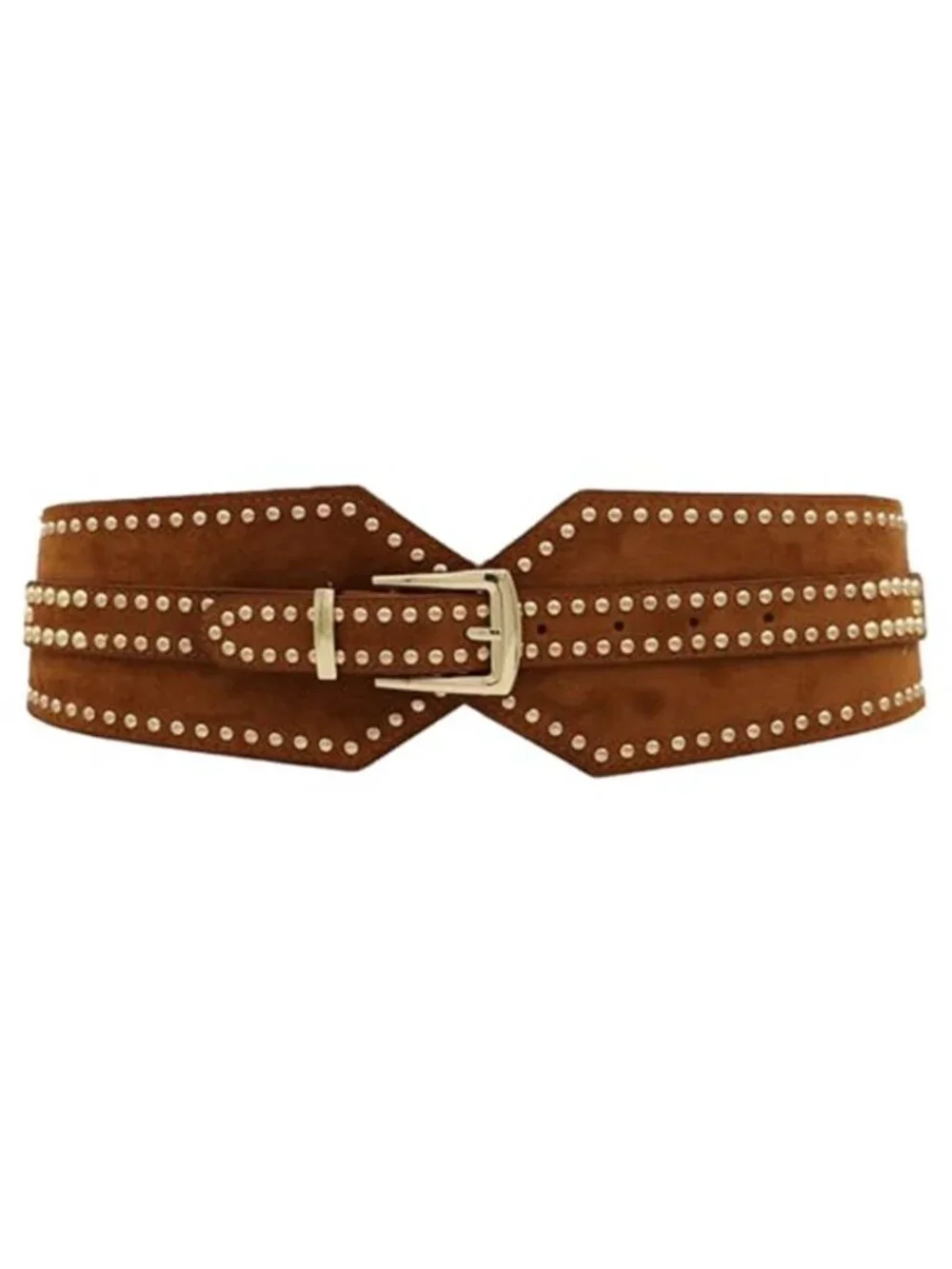 Women's Wide Elastic Belt Chunky Stretchy Thick Belt